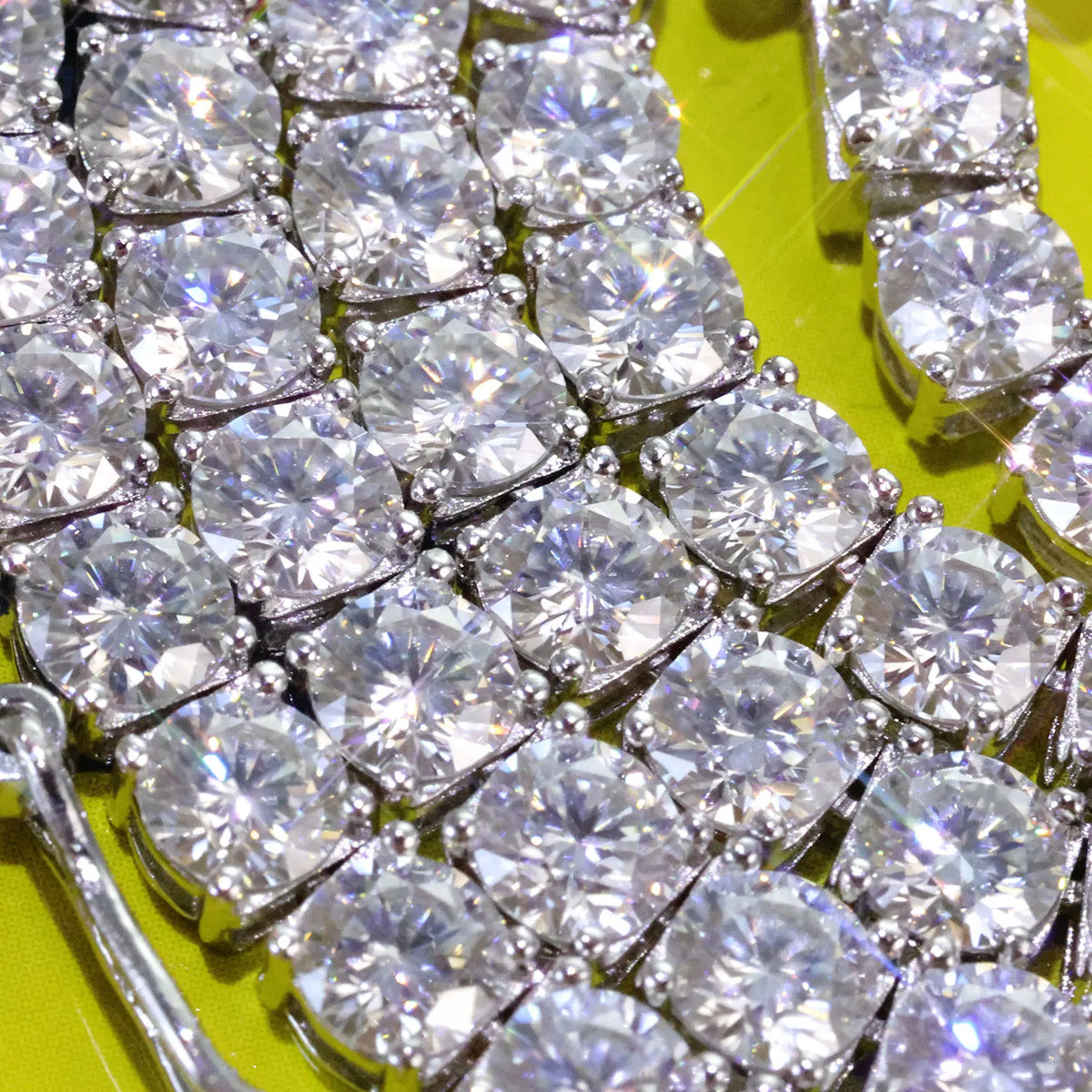 925 Silver VVS Moissanite Tennis Bracelet 2/3/4/5 MM Iced Out Diamond Tennis Chain Pass GRA Diamond Test in Stock