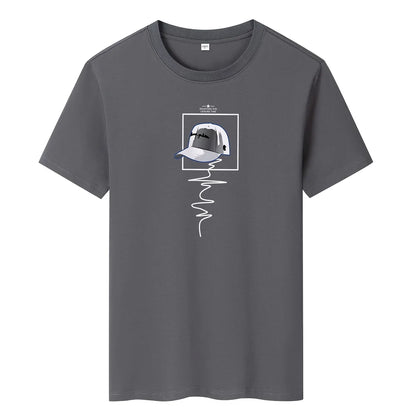 T Shirt for Men 2023 Clothing Fitness White O Neck Anime Man T-Shirt for Male Oversized S-6XL New Men T-Shirts Goth Punk