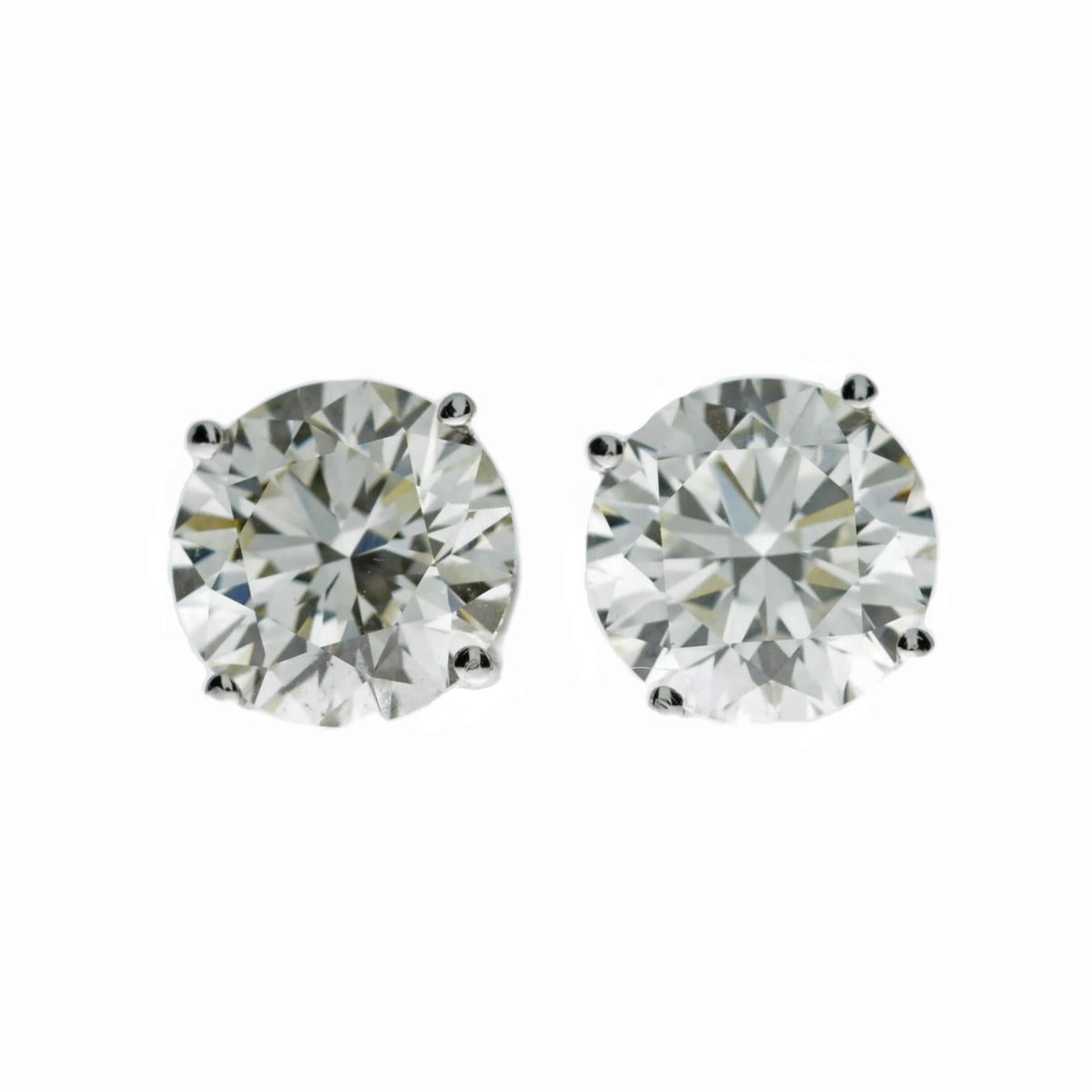 14K 0.50 Ct Diamond Earrings, 14K Gold Lab Grown Diamond Earrings, VS Diamond Studs
