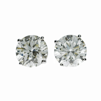 14K 0.50 Ct Diamond Earrings, 14K Gold Lab Grown Diamond Earrings, VS Diamond Studs
