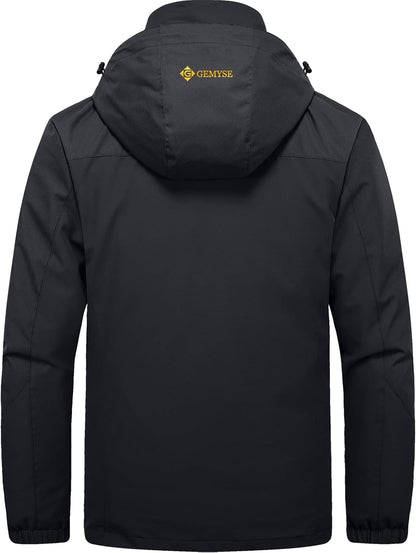 Men'S Winter Coat 3-In-1 Ski Snow Jacket with Puffer Liner